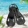 Snorkel Fins Swimming Flippers Adjustable Buckles for Snorkeling Diving Swimming