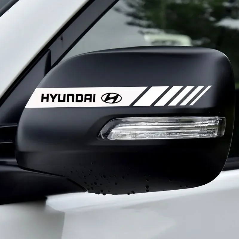 Car rearview mirror modification personalized decorative stickers