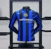 2024-2025 Player Version Inter Milan Home Long Sleeve Football Shirt 1:1 Thai Quality