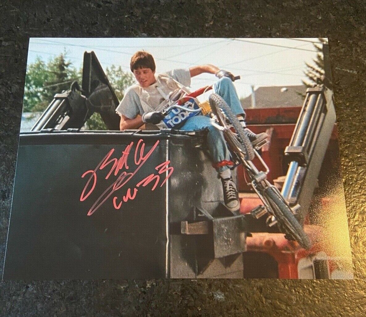 * BILL ALLEN * signed 11x14 Photo Poster painting * RAD * CRU JONES * PROOF * 4