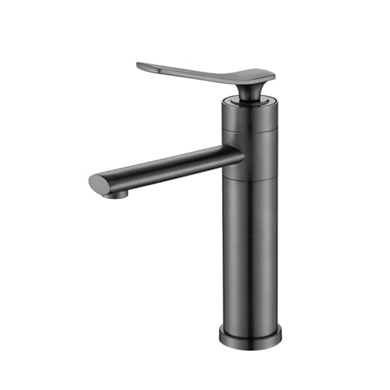 Swivel Stainless Steel Bathroom Sink Faucet Hot And Cold Mixer Tap