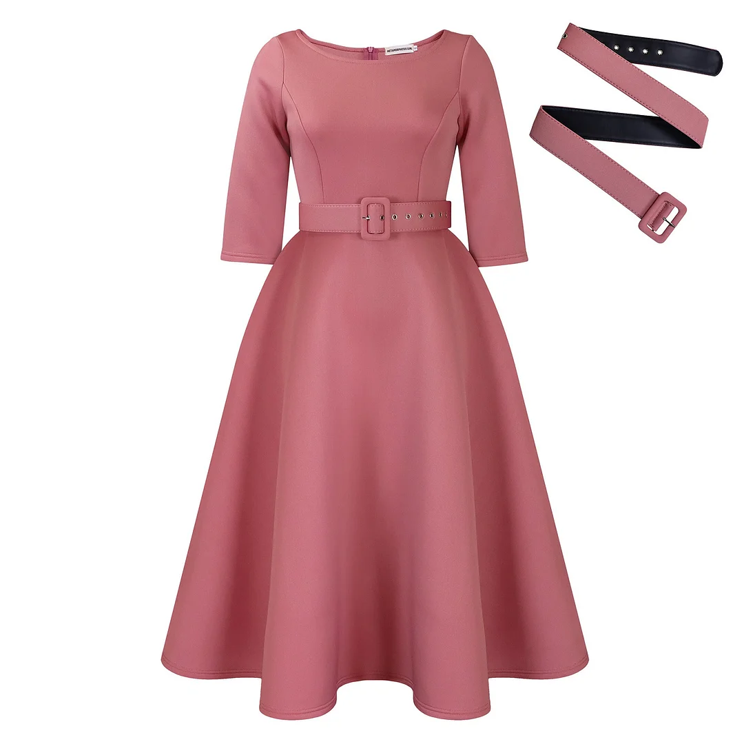 Brownm Fashion Elegant Bridesmaid Banquet Dress Dresses
