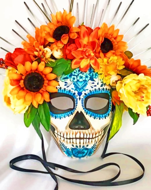 

Sugar Skull – Paint By Numbers - 40*50CM, 501 Original
