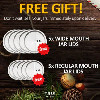 Electric Mason Jar Vacuum Sealer Kit