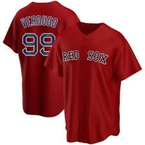 Mens Boston Red Sox Alex Verdugo Cool Base Replica Jersey Red mysite