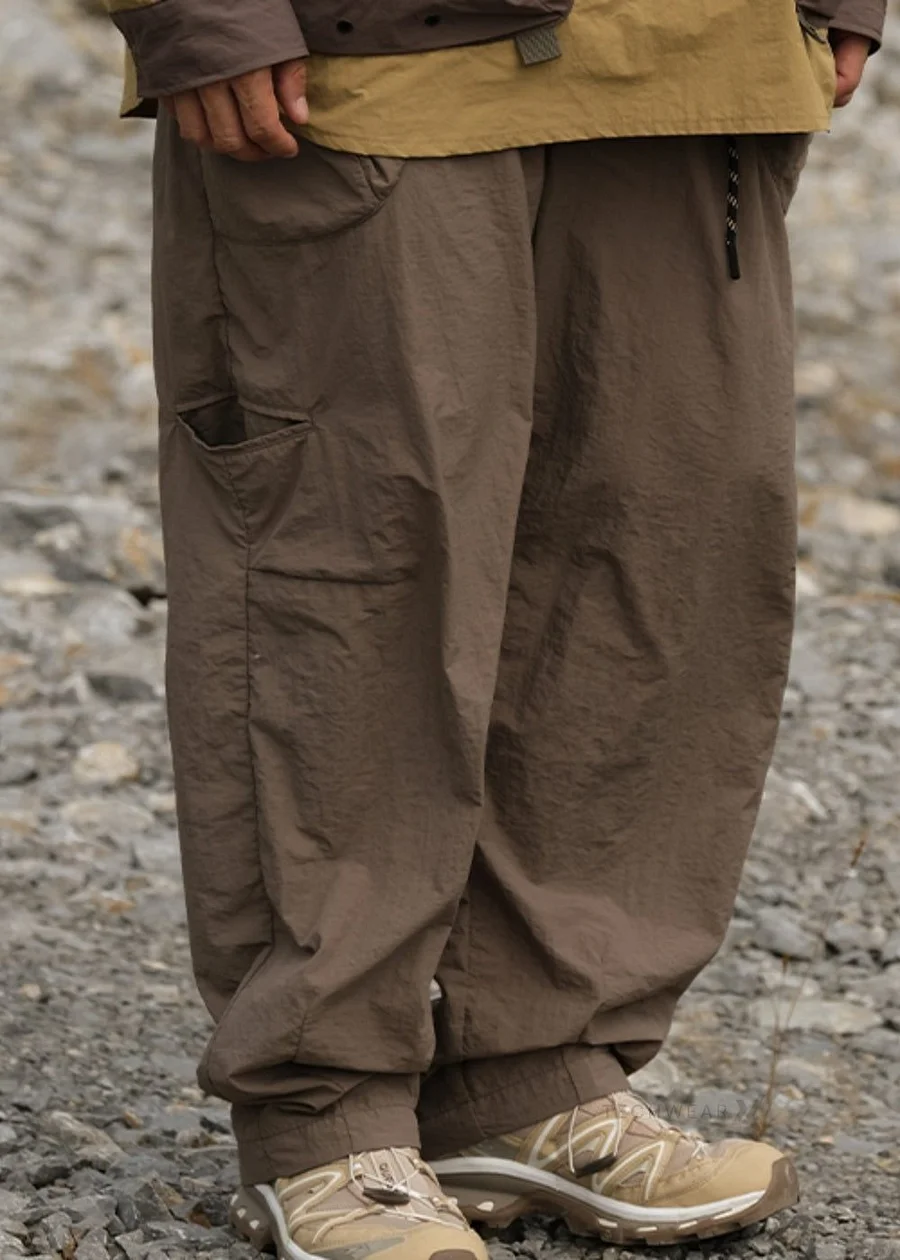 Nylon Thin Gorpcore Pants - Gorpcore Clothing - X