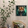 Diamond Painting -DIY Round Drill Anthropomorphic Tiger(40x40 CM)