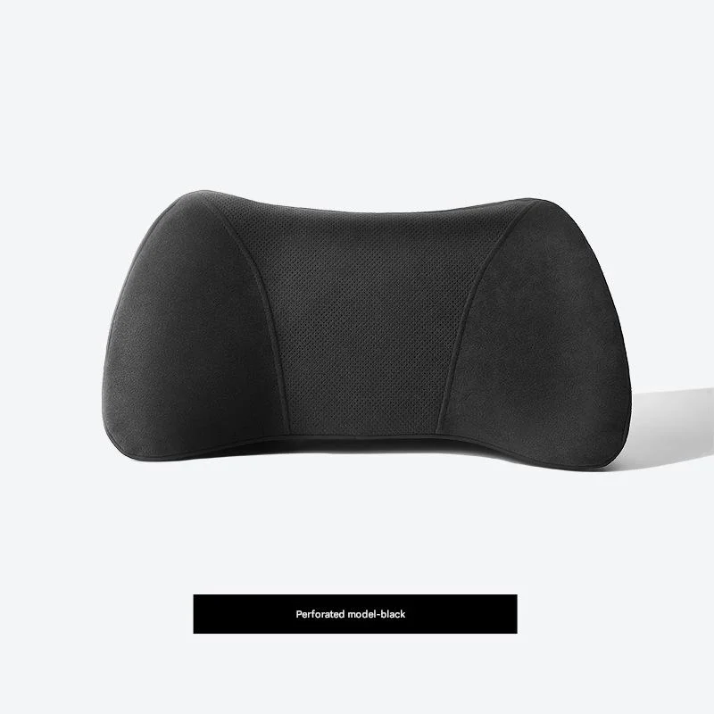 2026 Latest Model Car Seat Ergonomic Suede Headrest and Lumbar Support