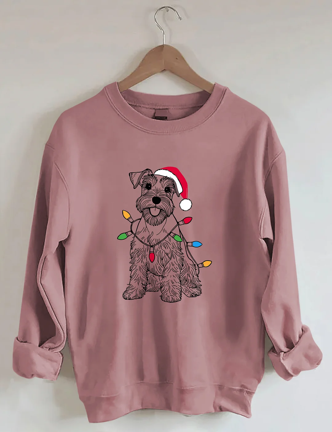 Miniature Schnauzer Christmas Sweatshirt