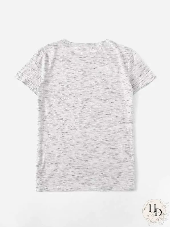 Cartoon Print Tee