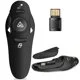 DinoFire Presentation Clicker Wireless RF 2.4GHz Wireless Presenter Remote Presentation USB Control PowerPoint Laptop Clicker