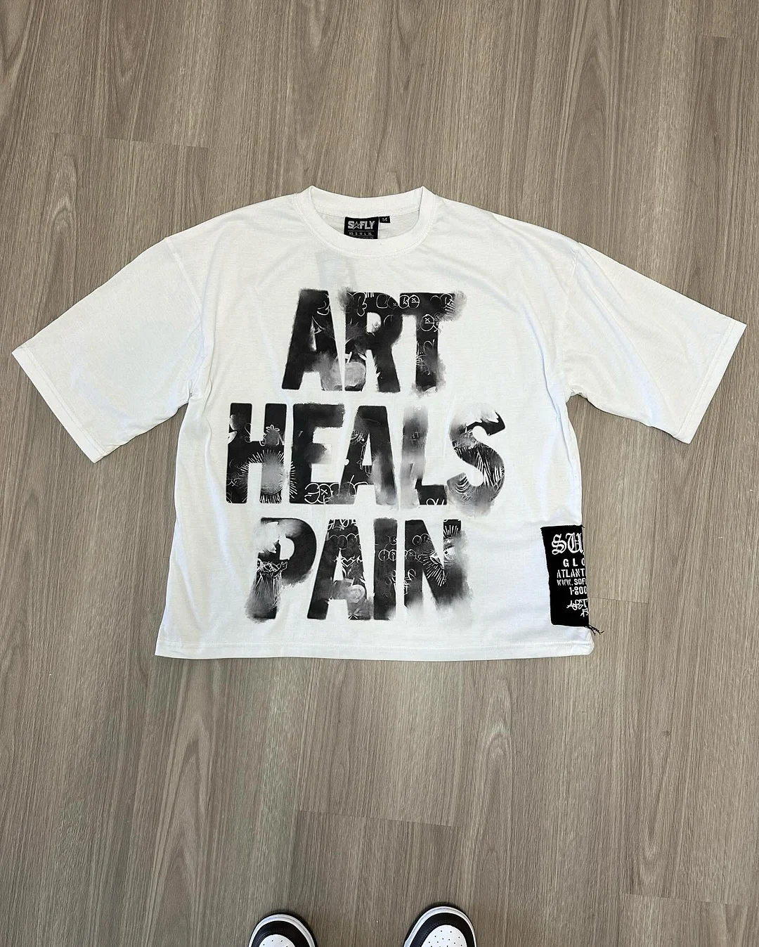 Aonga American Street New Trend Retro Letter Printing Oversized T-shirt Men's And Women's Y2K Harajuku Hip-Hop Gothic Casual Joker Top aonga