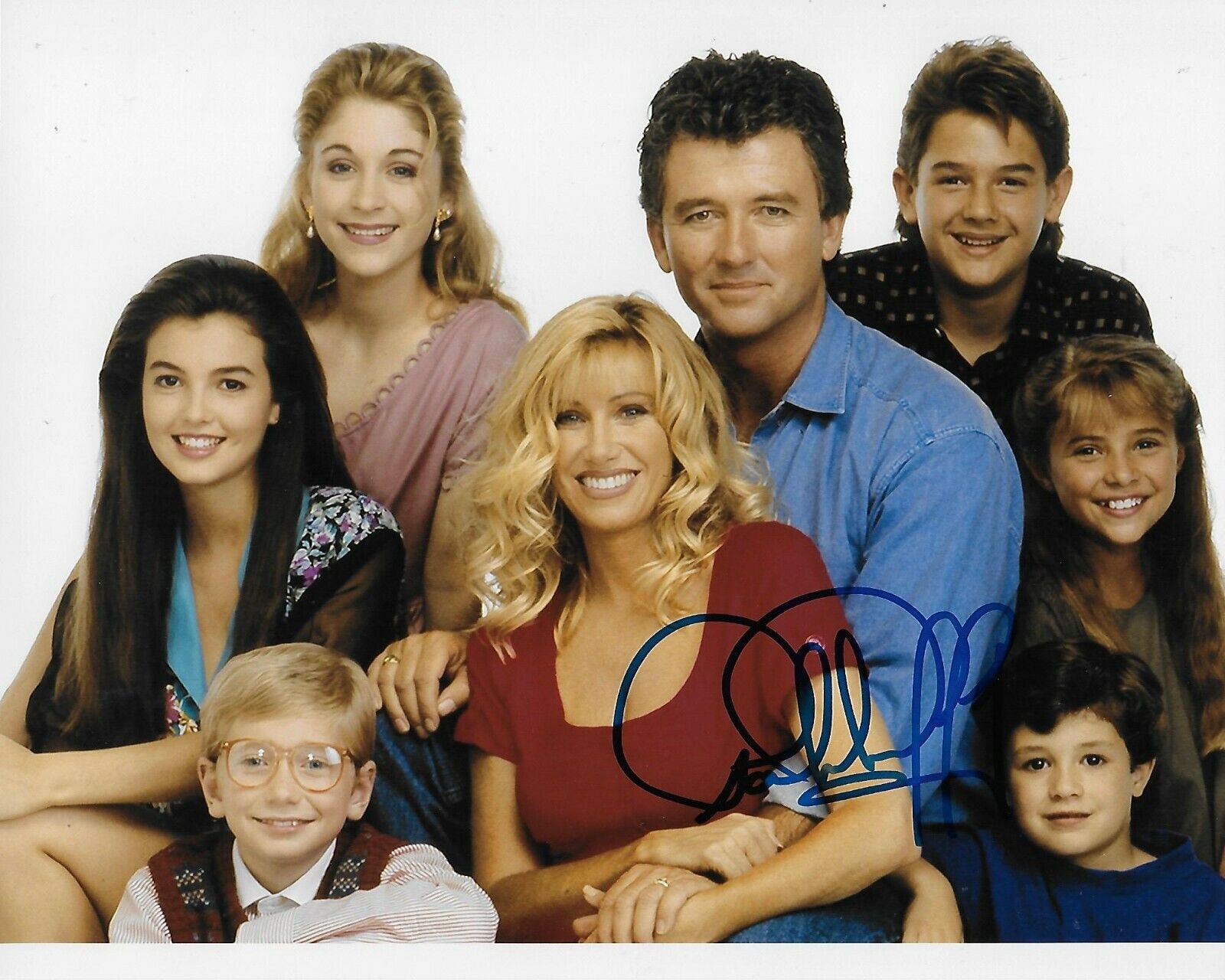 Patrick Duffy Step By Step Original Autographed 8X10 Photo Poster painting #2