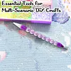 Resin Diamond Painting Point Drill Pen Dual-Ended Diamonds (Purple)