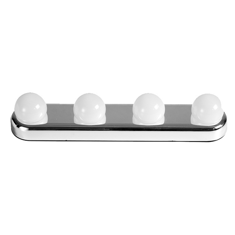 

4LED Mirror Suction Light Battery for Bathroom Wall Desktop Dressing Makeup, 501 Original