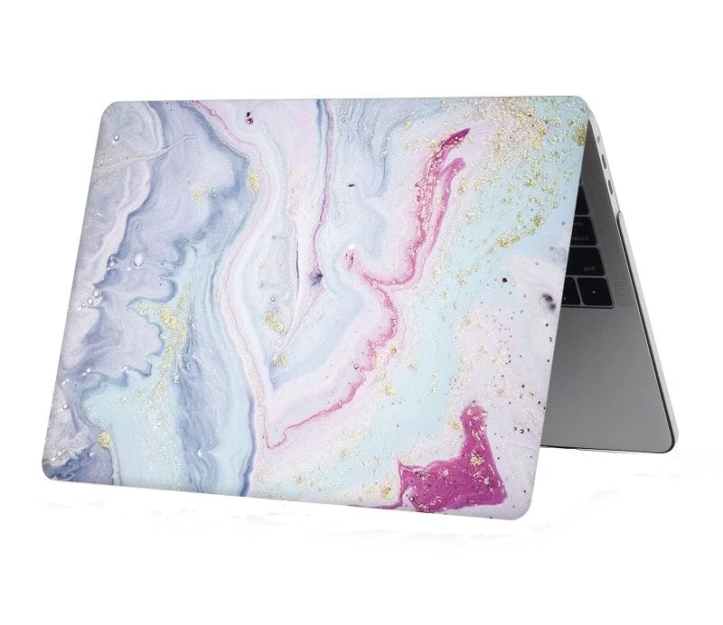 Charming Marble Painted MacBook Case
