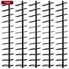 [US Local Warehouse] 5 Pack 12 Bottle Wine Rack Wall Mounted for 60 Bottles DIY Detachable Wine Holder Metal Storage Rack for Kitchen Dining Room Bar