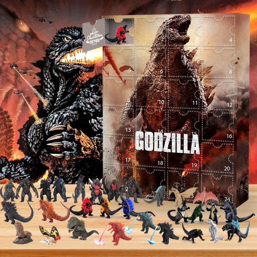 Godzilla Advent Calendar The One With 24 Little Doors