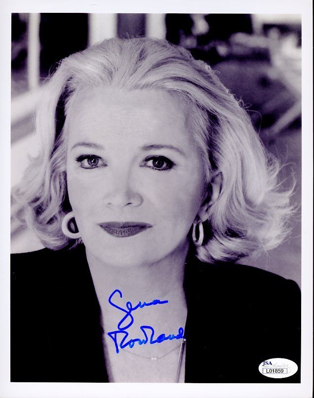 Gena Rowlands Jsa Authenticated Signed 8x10 Photo Poster painting Autograph