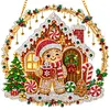 Diamond Painting Ornament Gingerbread House Hanging Decor 9.45x9.45in