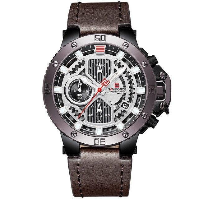 Zincon Chronograph Leather Watch
