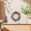 Diamond Painting Acrylic Bird Garland Clock Ornament