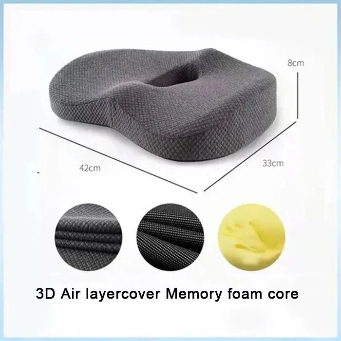 Memory Foam Coccyx Seat Cushion - FREE Shipping