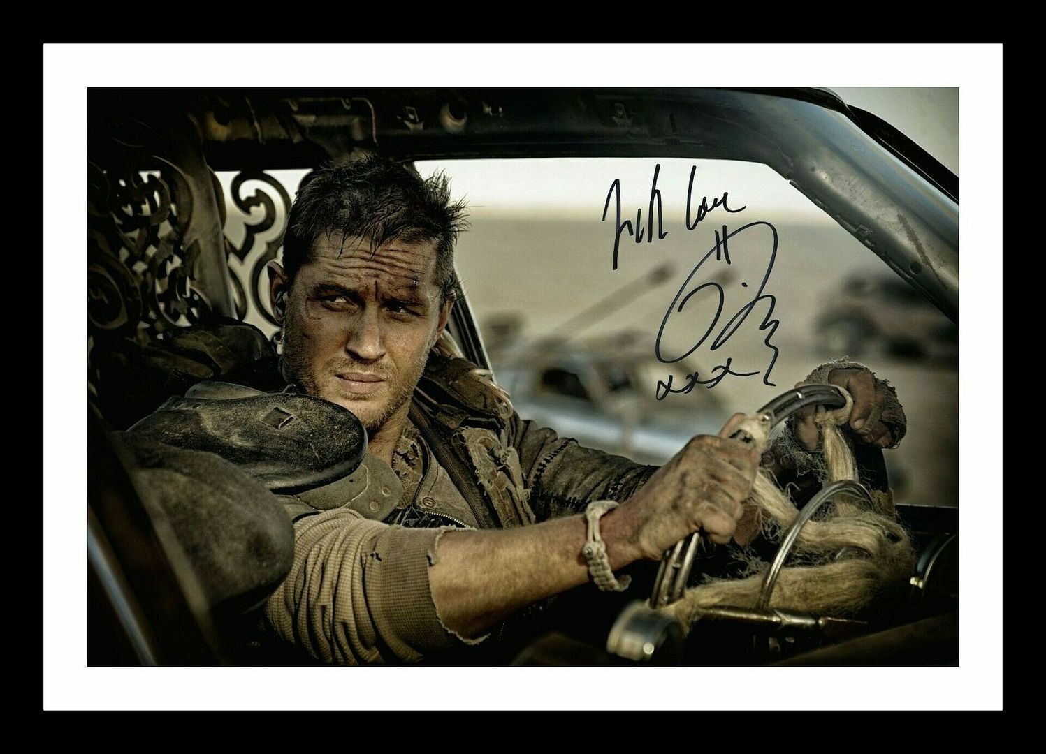 Tom Hardy - Mad Max Autograph Signed & Framed Photo Poster painting