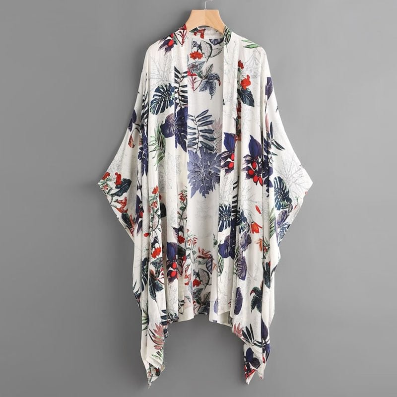2021 Summer Women  Print Sleeve Cardigan ZANZEA Female Blouse Casual Cover Up Shirts Beach Kimono Blusas