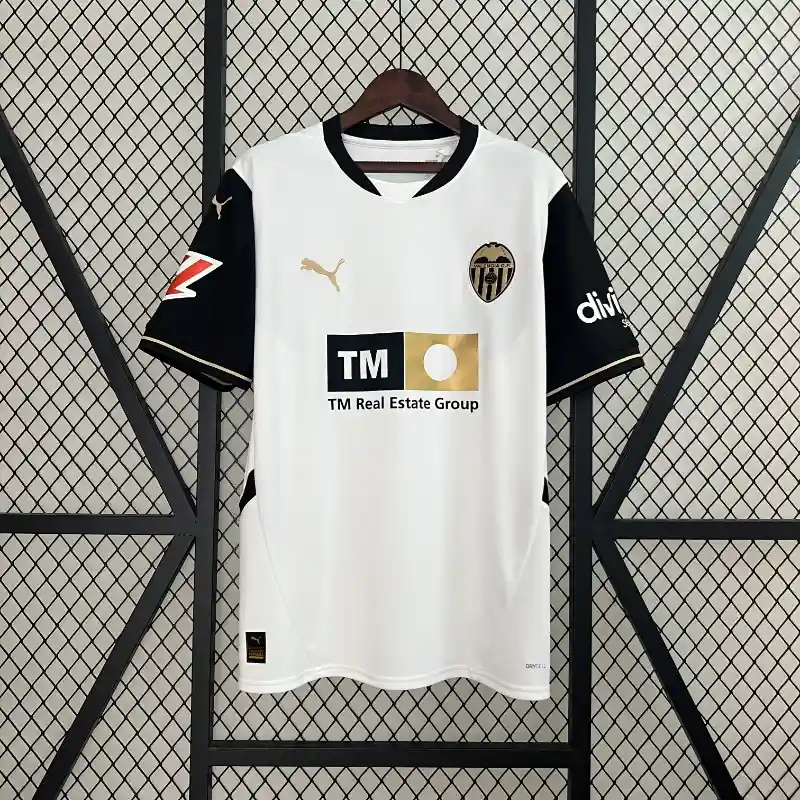 24/25 Valencia Soccer Jersey Home