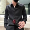 Men's High-end Trendy Casual Long-sleeved Shirt