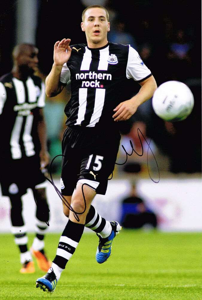 Dan Gosling HAND SIGNED Autograph NUFC 12x8 Photo Poster painting AFTAL