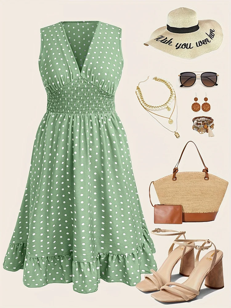 Plus Size, Plus Size Women's Dress