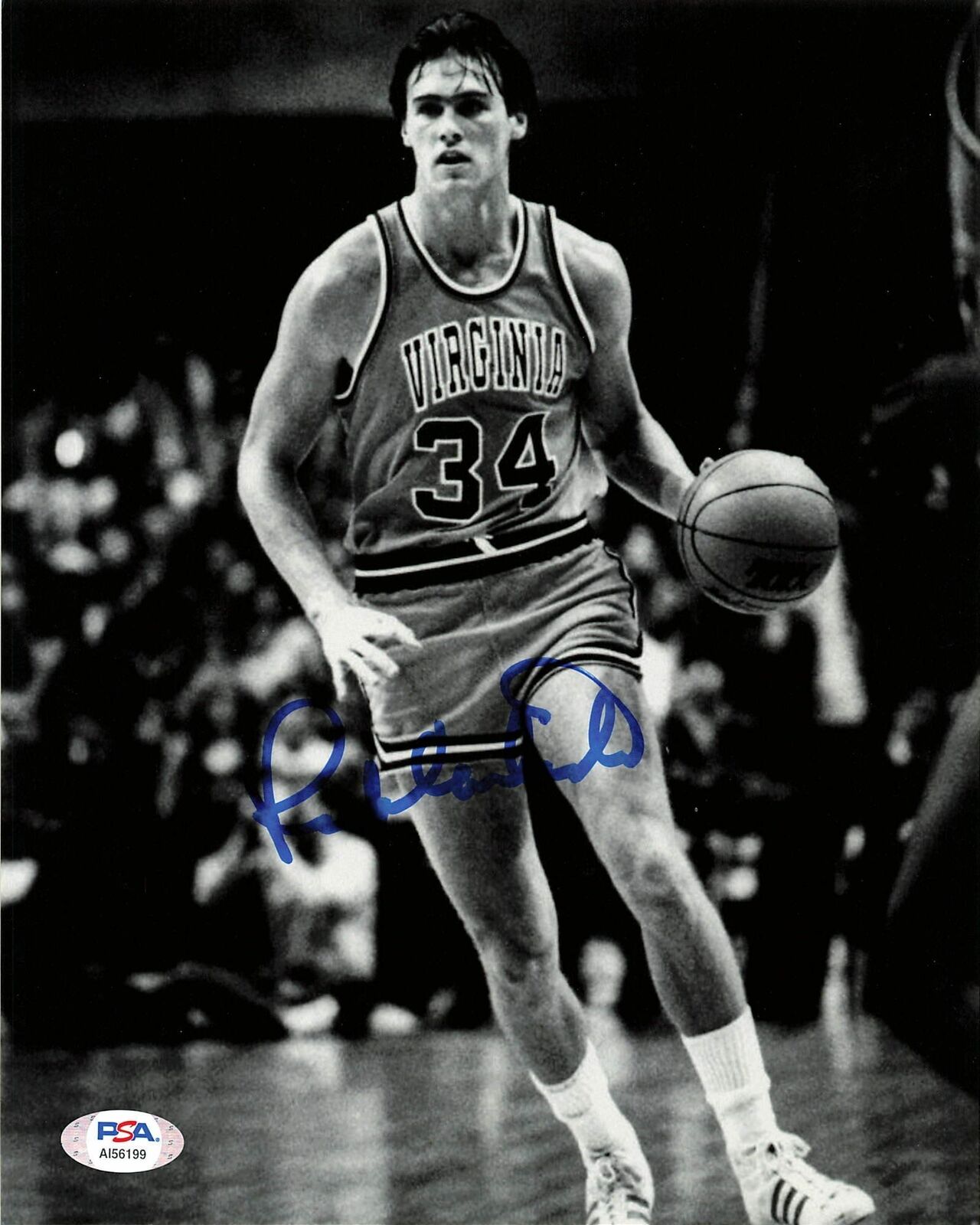 RICK CARLISLE signed 8x10 Photo Poster painting PSA/DNA West Virginia Mountaineers Autographed