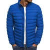Men's New Solid Color Cotton Coat