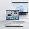 Bluetooth Wireless Folding Keyboard, With Touchpad And Stand, Can Switch Three Devices Compatible With Windows, Android, iOS and Mac