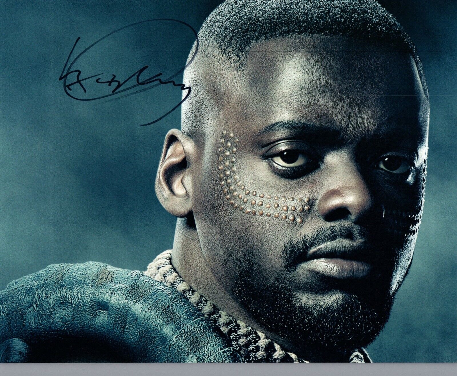 Daniel Kaluuya Signed Autographed 8x10 Photo Poster painting BLACK PANTHER W'Kabi COA