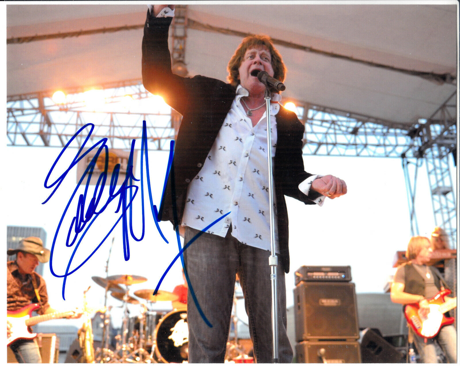 Eddie Money famous singer performer Signed Autograph 8x10