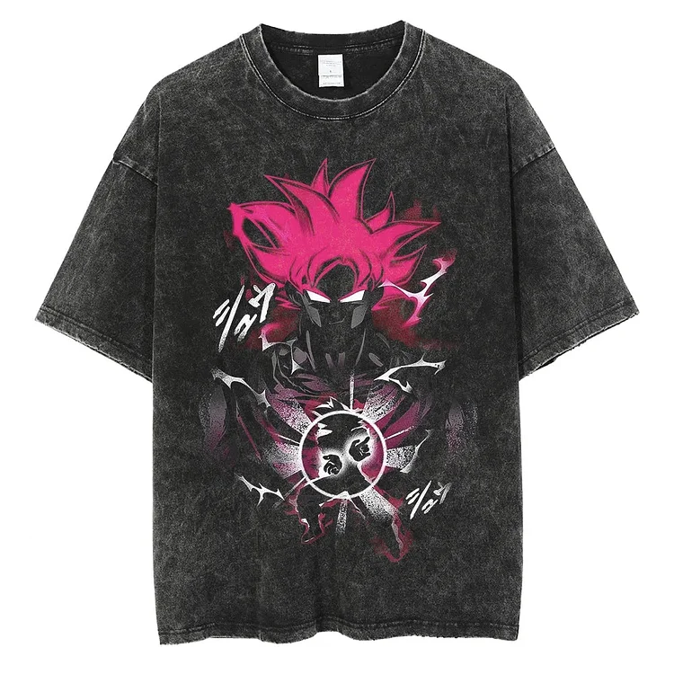 Goku Super Saiyan God Vintage T-Shirt