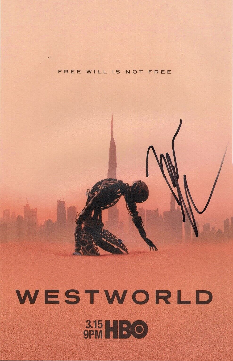 ~~ TESSA THOMPSON Authentic Hand-Signed WESTWORLD