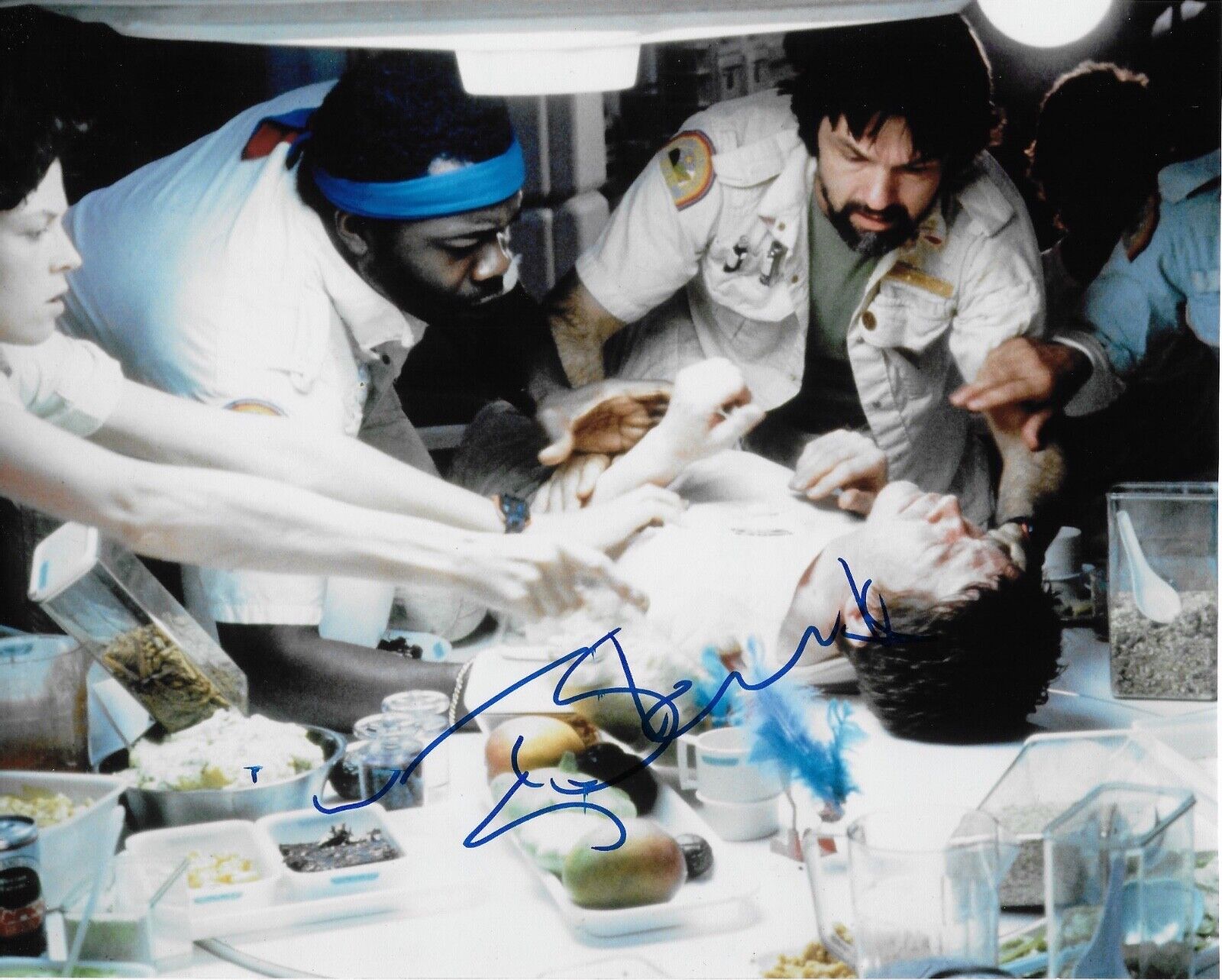 TOM SKERRITT 'ALIEN' CAPTAIN DALLAS SIGNED 8X10 PICTURE *COA 4 *PROOF