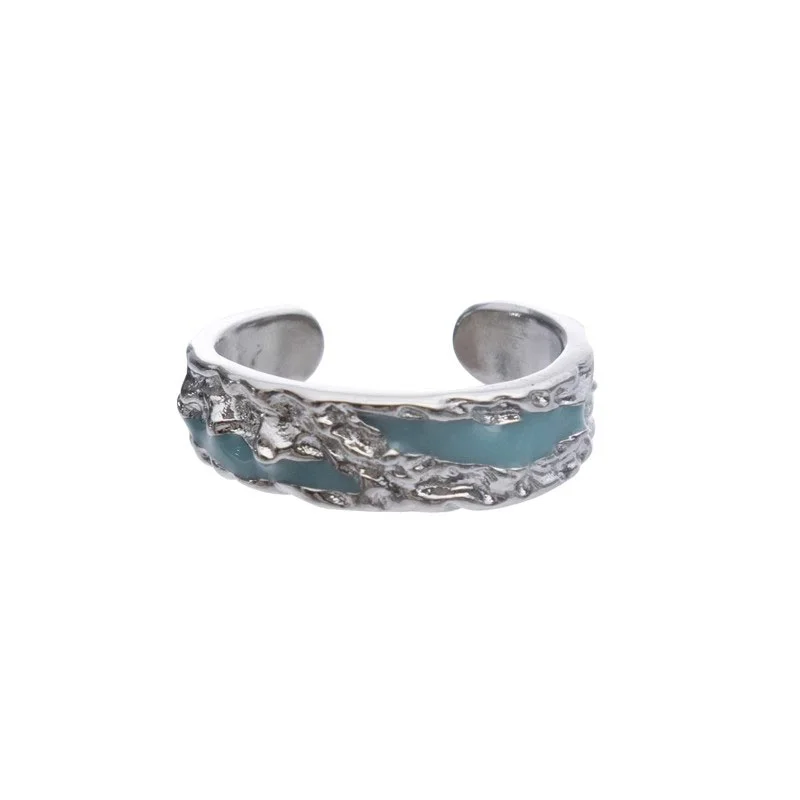 Mint sterling silver couple ring