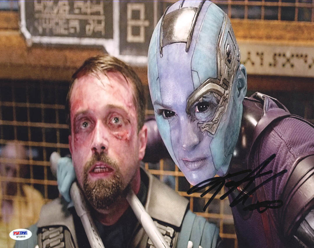 Karen Gillan SIGNED 11x14 Photo Poster painting Nebula Guardians of the Galaxy PSA/DNA AUTOGRAPH