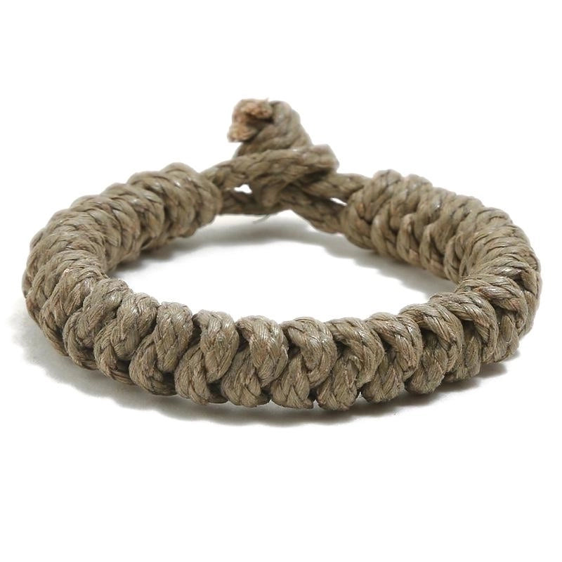 Hand-woven Vintage Hemp Rope Bracelet Simple Casual Bracelet Jewelry