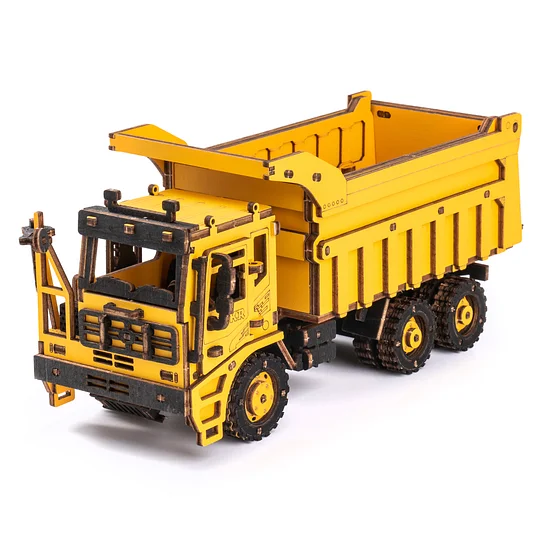 ROKR Dump Truck Engineering Vehicle 3D Wooden Puzzle TG603K Robotime United Kingdom