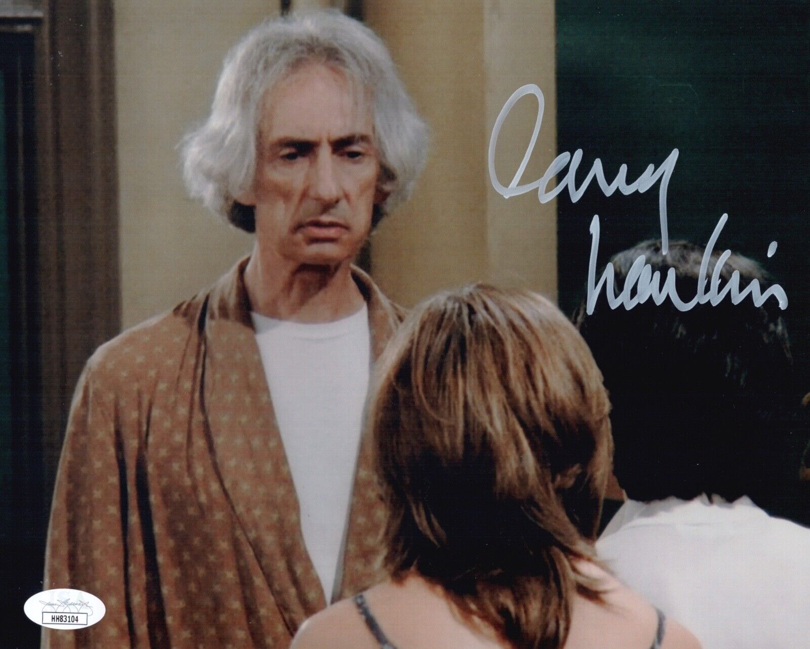 LARRY HANKIN Seinfeld MR. HECKLES Signed 8x10 Photo Poster painting IN PERSON Autograph JSA COA