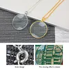 Chain Magnifying Glass 5X Magnifier Jewelry Loupe Necklace for Reading Gift
