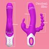 🎁Lan&ccedil;amento de novo produto，[Masturbador El&eacute;trico Vibrat&oacute;rio 3 em 1], Violet Sonata - Vibrador Triplo com Bolas Anais