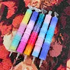 Colored Flower Diamond Painting Paint Drills Pen Set with 5 Nibs, DIY Diamond Accessories