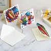6Pcs Diamond Painting Independence Day Diamond Painting Greeting Card for Friends